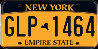 NY license plate GLP1464