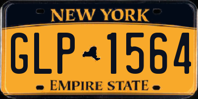 NY license plate GLP1564