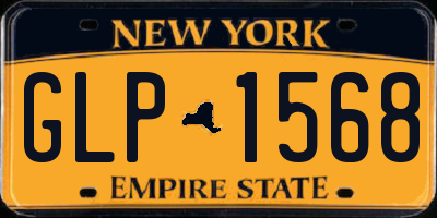 NY license plate GLP1568