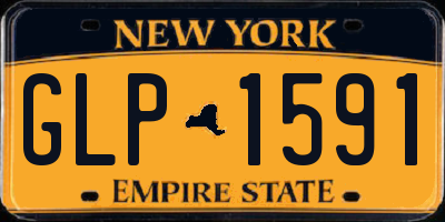 NY license plate GLP1591
