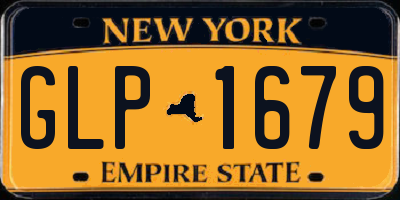 NY license plate GLP1679