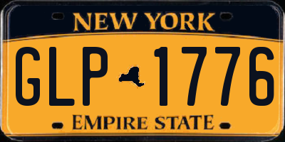 NY license plate GLP1776