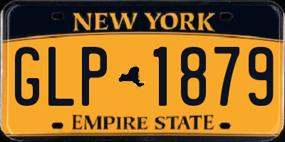 NY license plate GLP1879
