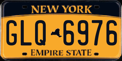 NY license plate GLQ6976