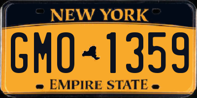 NY license plate GMO1359