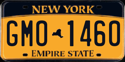 NY license plate GMO1460