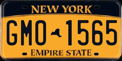 NY license plate GMO1565