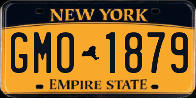 NY license plate GMO1879