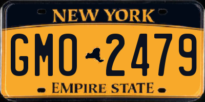 NY license plate GMO2479