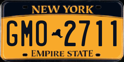 NY license plate GMO2711
