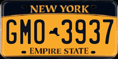 NY license plate GMO3937