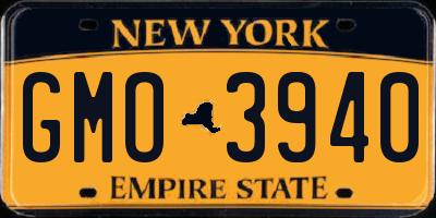 NY license plate GMO3940