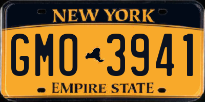 NY license plate GMO3941