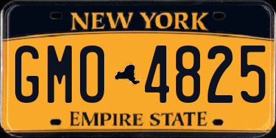 NY license plate GMO4825