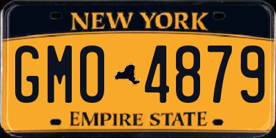 NY license plate GMO4879