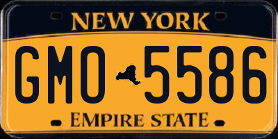 NY license plate GMO5586