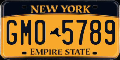 NY license plate GMO5789