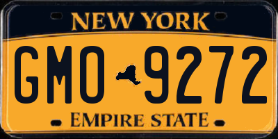 NY license plate GMO9272