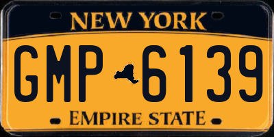 NY license plate GMP6139