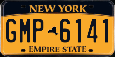 NY license plate GMP6141