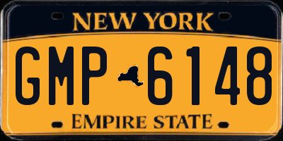 NY license plate GMP6148