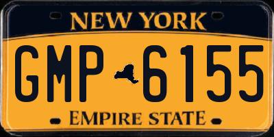 NY license plate GMP6155