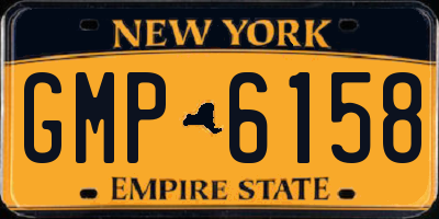 NY license plate GMP6158