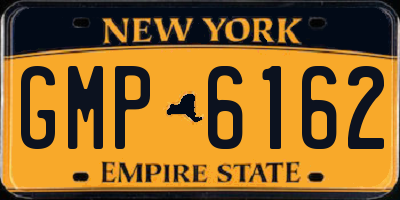 NY license plate GMP6162