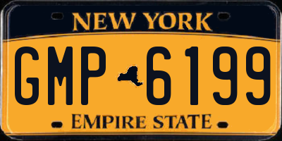 NY license plate GMP6199