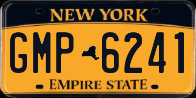 NY license plate GMP6241