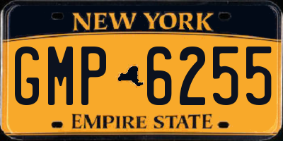 NY license plate GMP6255