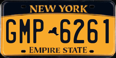 NY license plate GMP6261