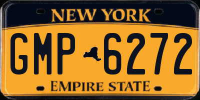 NY license plate GMP6272