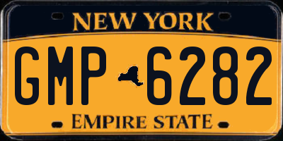 NY license plate GMP6282