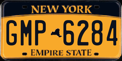 NY license plate GMP6284
