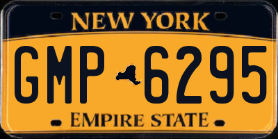 NY license plate GMP6295