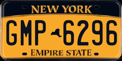 NY license plate GMP6296