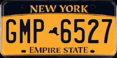 NY license plate GMP6527
