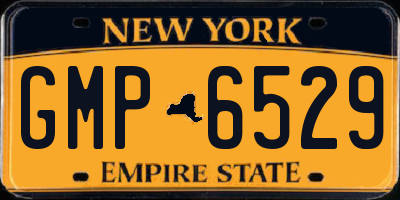 NY license plate GMP6529