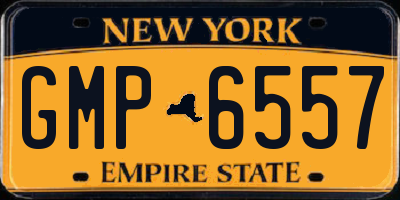 NY license plate GMP6557