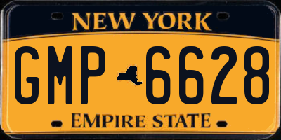 NY license plate GMP6628