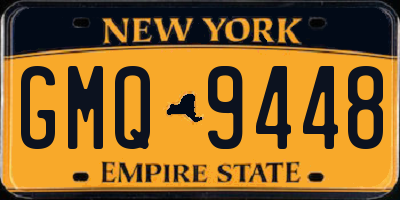 NY license plate GMQ9448