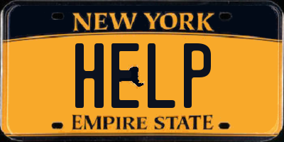 NY license plate HELP