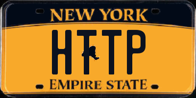 NY license plate HTTP