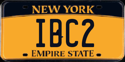 NY license plate IDC2