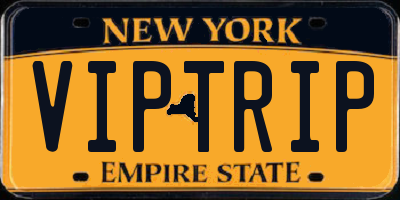 NY license plate VIPTRIP