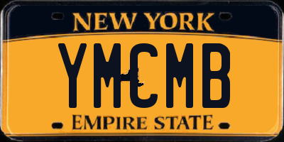 NY license plate YMCMB