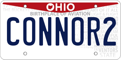 OH license plate CONNOR2