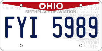 OH license plate FYI5989