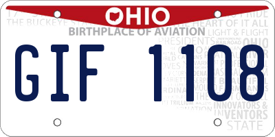 OH license plate GIF1108